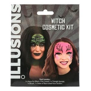 Illusions Good Witch/Bad Witch Makeup Set