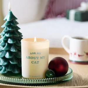 Sainsbury's Home Ask Me About My Cat Candle