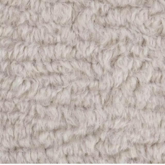 Habitat Faux Shearling Cushion - Grey - 55x40cm - gallery image 4