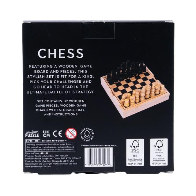 Professor Puzzle Chess Set - gallery image 2