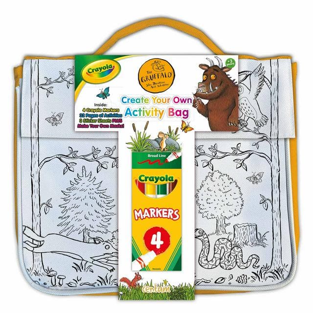 Crayola The Gruffalo Create Your Own Activity Bag - gallery image 2