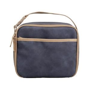 Sainsbury's Home Tan and Navy Lunch Bag