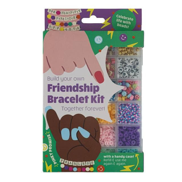 Sainsbury's Home Build Your Own Friendship Bracelet Beads Set - gallery image 1