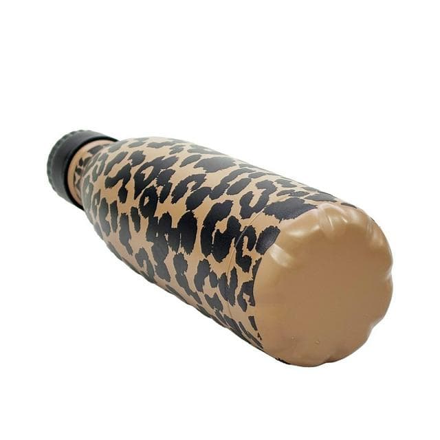 Sainsbury's Home Leopard Stainless Steel Bottle - 500ml - gallery image 3