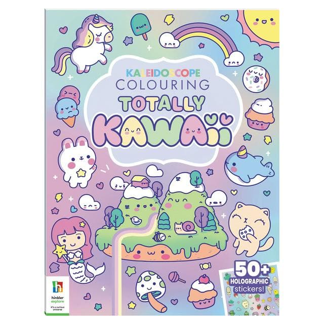 Kaleidoscope Colouring Kawaii Colouring Book - gallery image 1