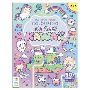 Kaleidoscope Colouring Kawaii Colouring Book