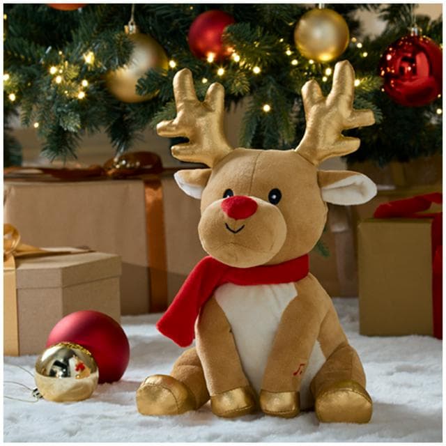 Sainsbury's Home Reindeer Animated Plush - gallery image 1