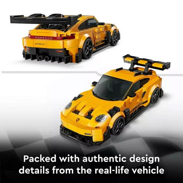 LEGO Speed Champions Porsche 911 GT3 RS Super Car Toy 77239 - gallery image 4