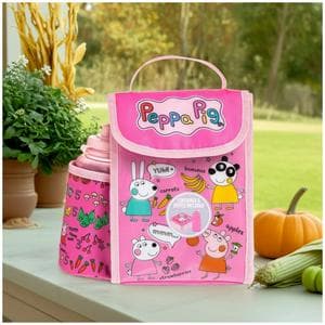 Hox Peppa Pig My First Lunch Bag & Bottle Set