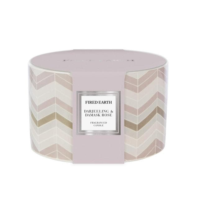 Wax Lyrical Fired Earth Ceramic Candle - Darjeeling & Damask Rose - gallery image 3