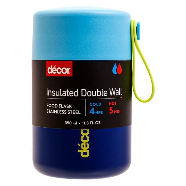 Decor Blue Kids Insulated Food Pod - 350ml - gallery image 1