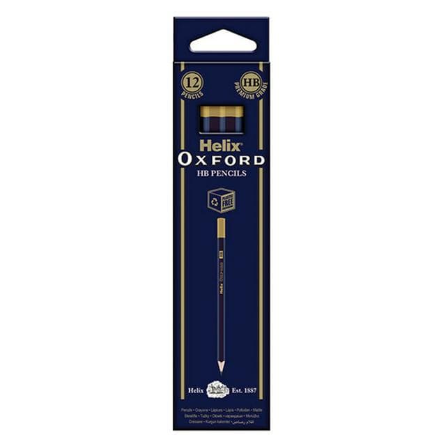 Helix Oxford pack of 12 HB Pencil Dipped End Box - gallery image 1