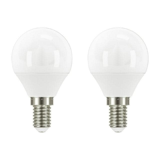 Sainsbury's Home Pack of 2 LED Mini Globe Small Edison Screw Light Bulbs - 40w - gallery image 1