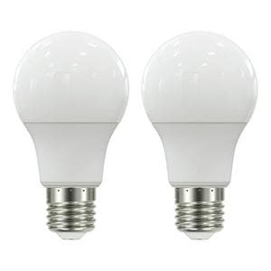 Sainsbury's Home 60w Pack of 2 LED Standard Daylight Edison Screw Light Bulbs
