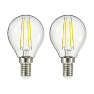 New Home Led Filament Globe 40w Ses 2 Pack