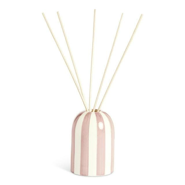 Habitat Pink Stripe Pink Pepper & Cassis Ceramic Diffuser - gallery image 1