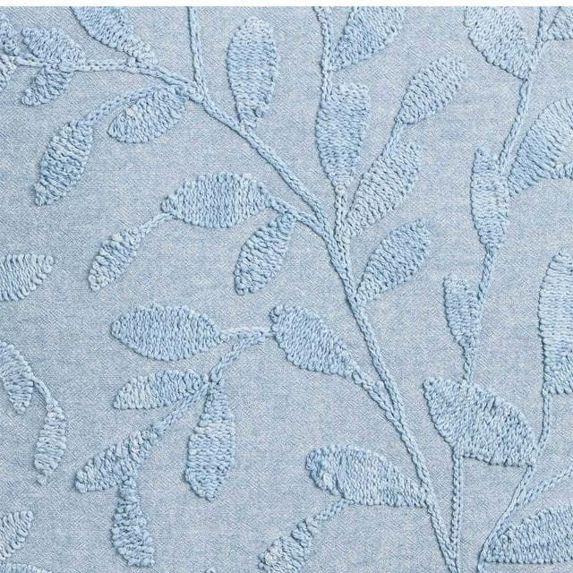 Sainsbury's Home Washed Embroidery Cushion - Blue - 50x50 - gallery image 4