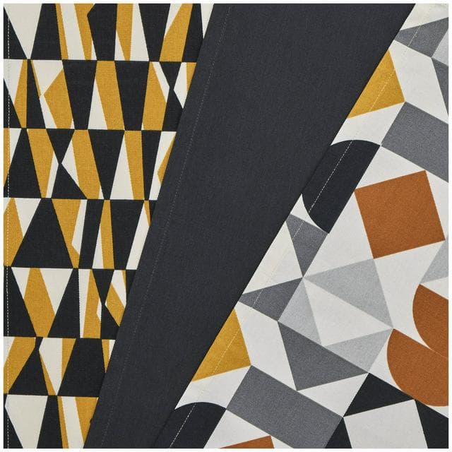 Sainsbury's Home Pack of 3 Geo Printed Teatowels - gallery image 2