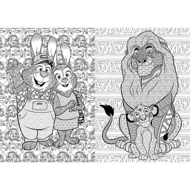 Igloo Books Disney Animals Colouring Book - gallery image 5
