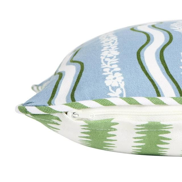 Sainsbury's Home Wiggle Stripe Printed Piped Cushion - 43x43 - gallery image 3
