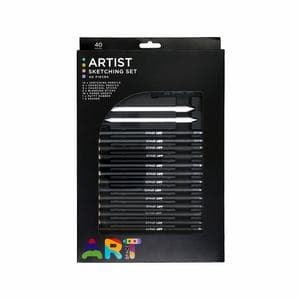 ArtSpace Pack of 40 Sketching Art Set