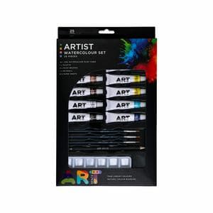 ArtSpace Pack of 25 Watercolour Art Set
