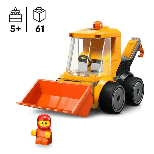 LEGO City Rides Construction Loader Toy 60483 - gallery image 2