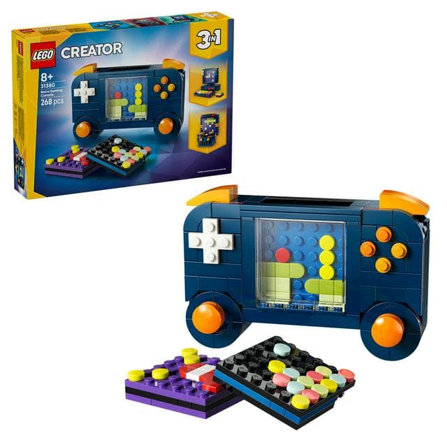 LEGO Creator 3 in 1 Retro Gaming Console Toy 31380 - gallery image 1