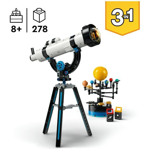 LEGO Creator 3 in1 Space Exploration Telescope Toy 31378 - gallery image 2