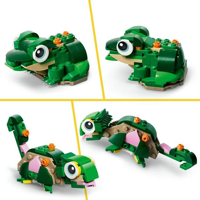 LEGO Creator 3 in 1 Turtle With a Water Lily Flower 31377 - gallery image 4