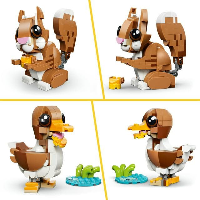 LEGO Creator 3 in 1 Cute Animals Playful Puppy Dog Building Toy 31382 - gallery image 4