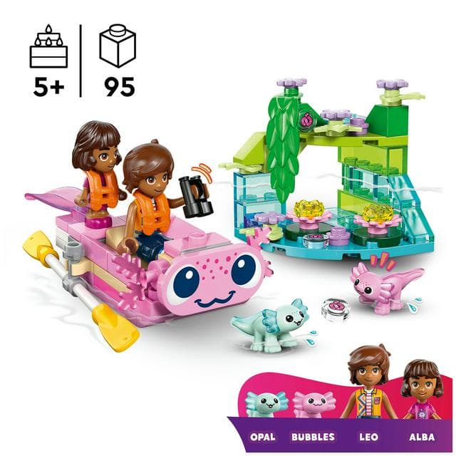 LEGO Friends Axolotl Adventure Boat Toy 42681 - gallery image 2