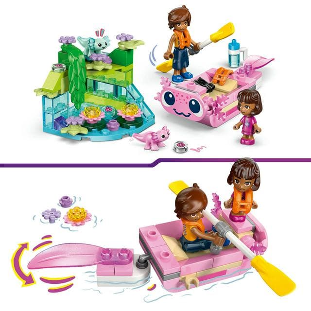 LEGO Friends Axolotl Adventure Boat Toy 42681 - gallery image 3