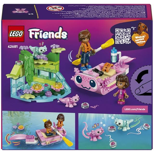 LEGO Friends Axolotl Adventure Boat Toy 42681 - gallery image 5