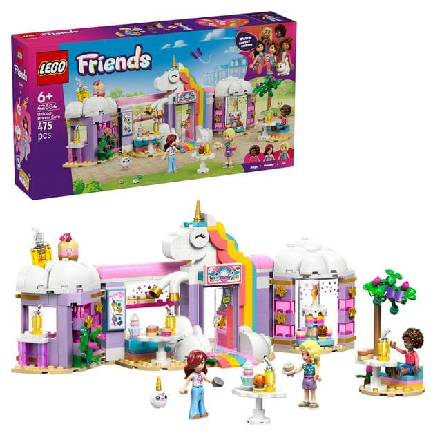 LEGO Friends Unicorn Dream Cafe Toy 42684 - gallery image 1