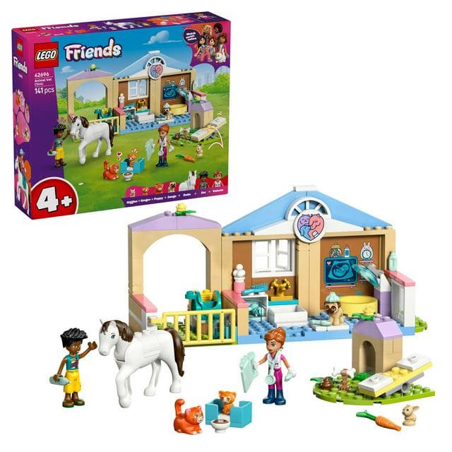 LEGO Friends Animal Vet Clinic Toy Playset 42696 - gallery image 1