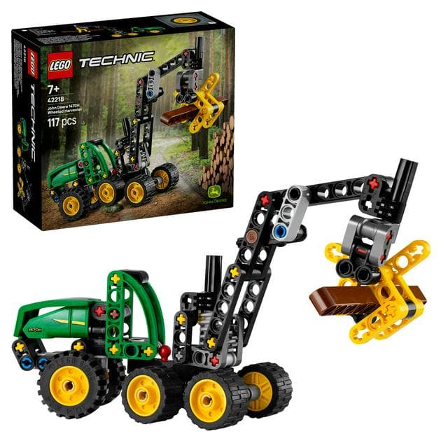 LEGO Technic John Deere 1470H Wheeled Harvester 42218 - gallery image 1