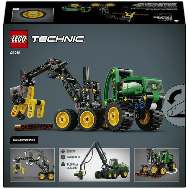 LEGO Technic John Deere 1470H Wheeled Harvester 42218 - gallery image 5