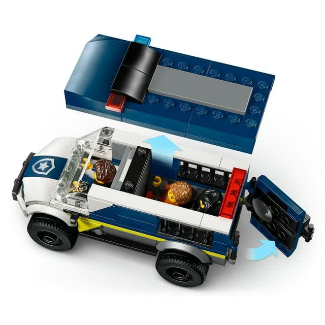 LEGO City Police Prisoner Transport Van Toy 60479 - gallery image 3