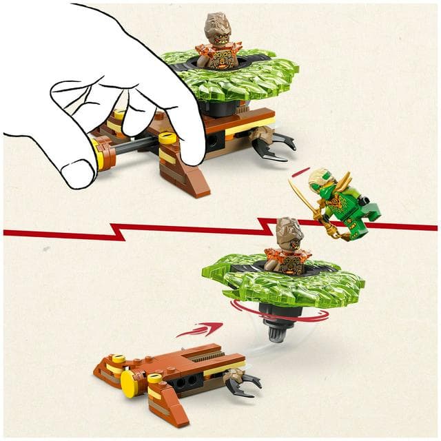 LEGO Ninjago Lloyd vs. Earth Monster Spinner Battle Toy 71850 - gallery image 3
