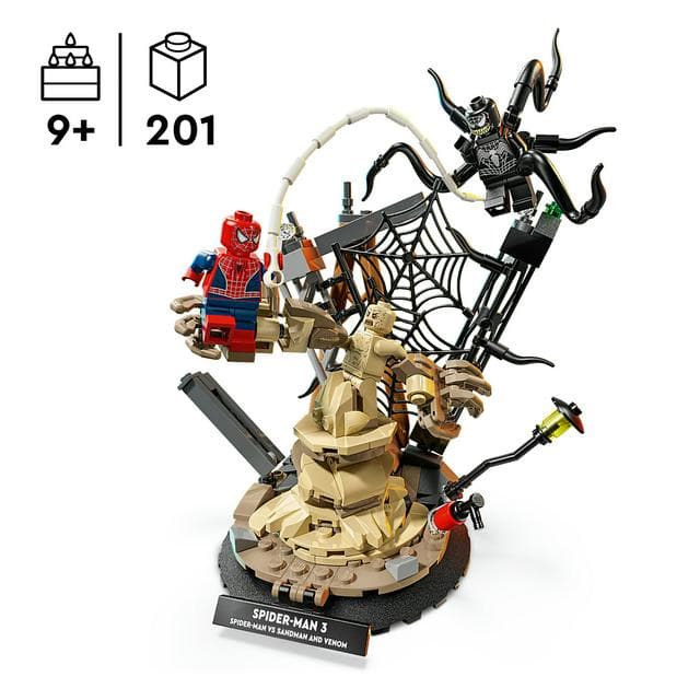 LEGO Marvel Epic Battle: Spider-Man vs. Sandman Building Toy 76334 - gallery image 2