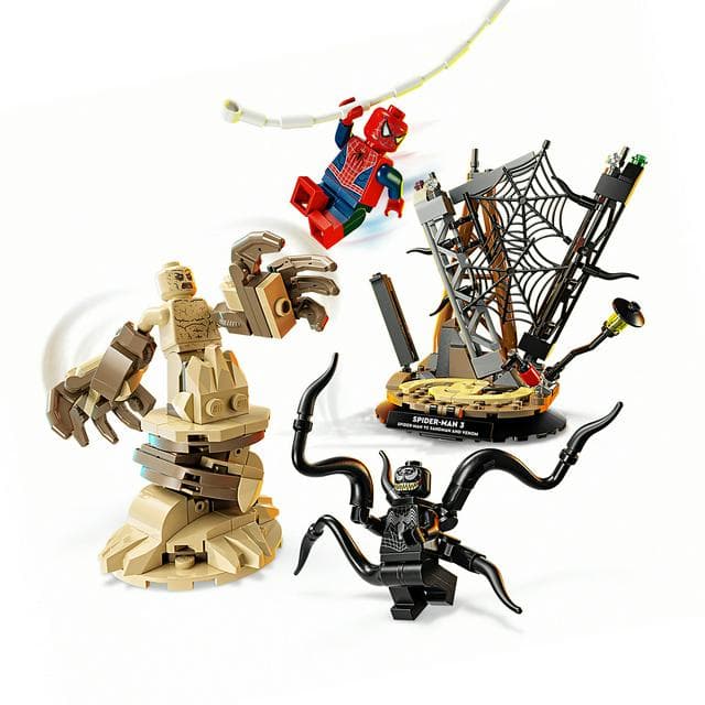 LEGO Marvel Epic Battle: Spider-Man vs. Sandman Building Toy 76334 - gallery image 3