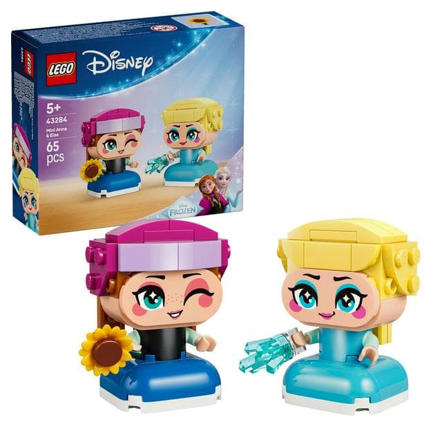LEGO Disney Frozen Mini Anna & Elsa Figures 43284 - gallery image 1