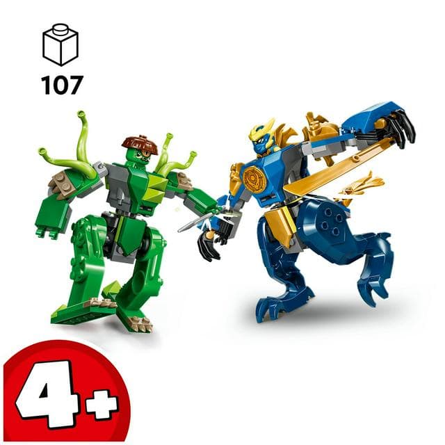 LEGO Ninjago Jay’s Dragon Mech Fight Ninja Toy 71853 - gallery image 2