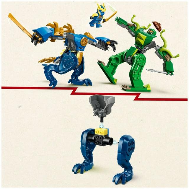 LEGO Ninjago Jay’s Dragon Mech Fight Ninja Toy 71853 - gallery image 3
