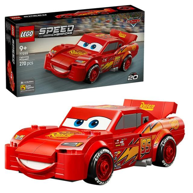LEGO Speed Champions Lightning McQueen Car Toy 77255 - gallery image 1