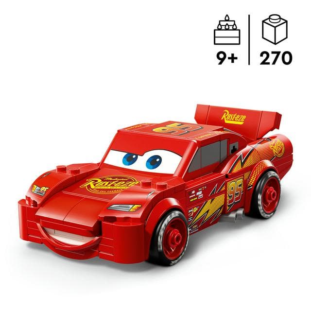 LEGO Speed Champions Lightning McQueen Car Toy 77255 - gallery image 2