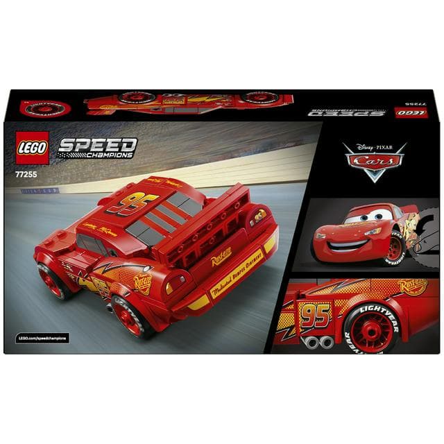 LEGO Speed Champions Lightning McQueen Car Toy 77255 - gallery image 5