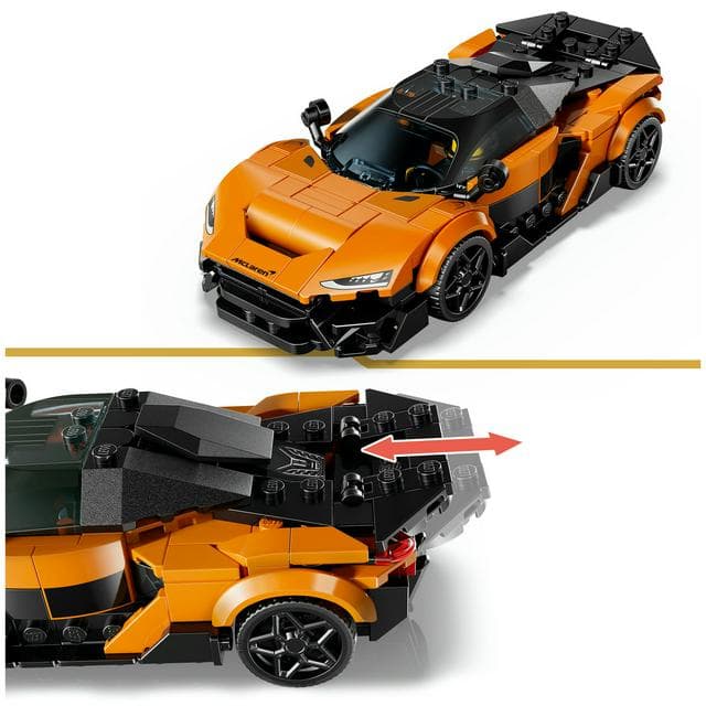 LEGO Speed Champions McLaren W1 Toy Car Model 77257 - gallery image 3