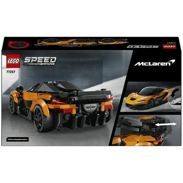 LEGO Speed Champions McLaren W1 Toy Car Model 77257 - gallery image 5